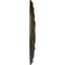 Ekena Millwork Baltimore Ceiling Medallion (Fits Canopies up to 5 1/2"), 15 3/8"OD x 4 1/4"ID x 1 1/2"P, Green Gold CM15BAGGS - alternate 3
